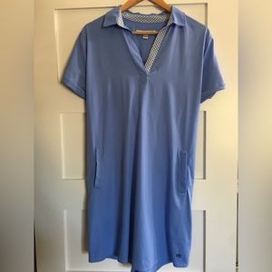 Southern Tide size L blue brrr dress